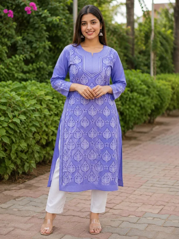 Soft_Violet_Voile_Cotton_Kurti