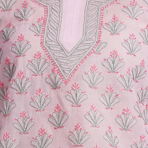 Baby_Pink_Hand_Embroidered_Chikan_Cotton_Top_With_Contrast_Thread_Work