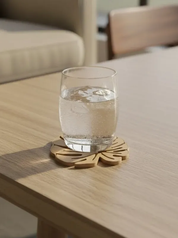 Tropical_Monstera_Wooden_Coaster_Set_4_Pc_Modern_Aesthetic_Decor_For_Coffee_Table