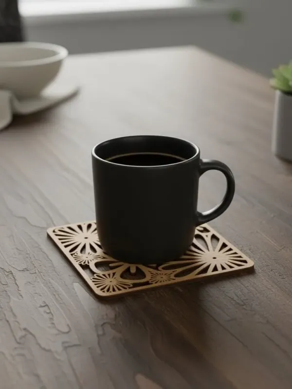 Premium_4_Inch_Laser_Cut_Floral_Wooden_Coaster_Set_Set_Of_4_Light_Wood_Mfc_Finish_Heat_Resistant_Drink_Coasters_For_Home_Office_Gifting