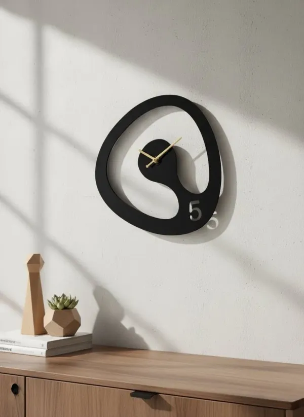 Modern_Abstract_Black_Acrylic_Wall_Clock_12_Creative_Minimalist_Wall_Decor_With_Gold_Hands