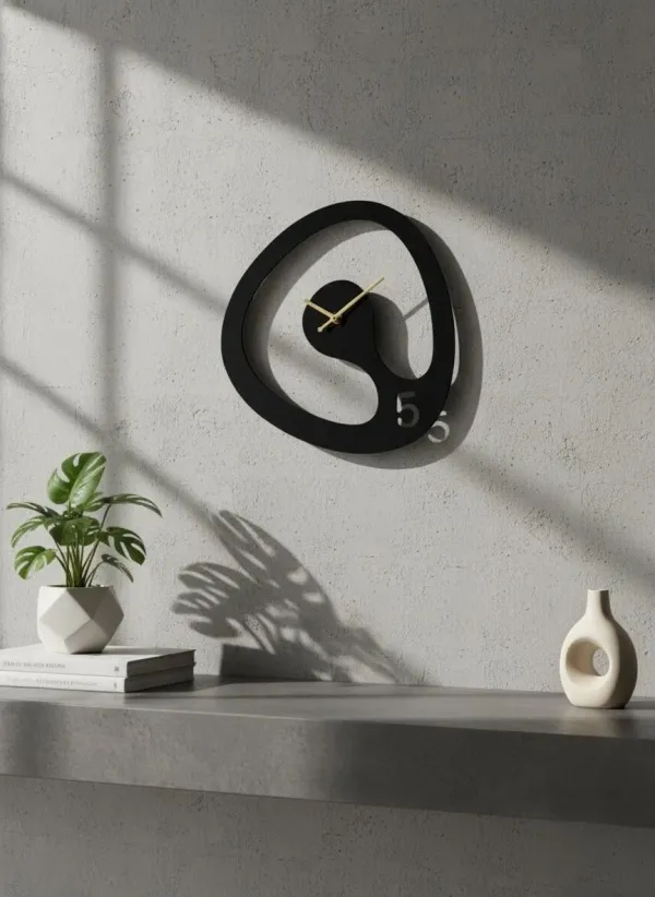 Modern_Abstract_Black_Acrylic_Wall_Clock_12_Creative_Minimalist_Wall_Decor_With_Gold_Hands