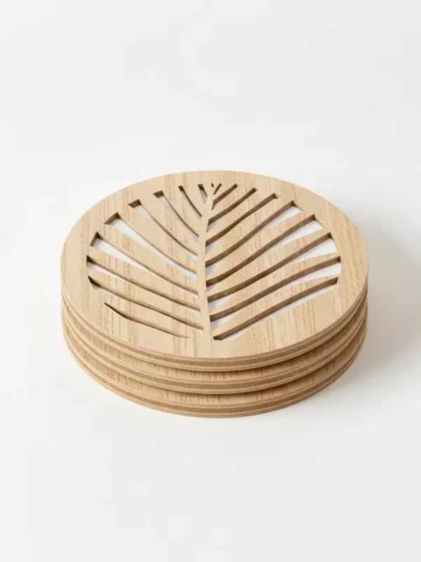 Premium_4_Inch_Mdf_Wooden_Coaster_Set_Light_Wood_Finish_With_Leaf_Cutout_Design_Heat_Resistant_Drink_Coasters_For_Home_Office_Set_Of_4