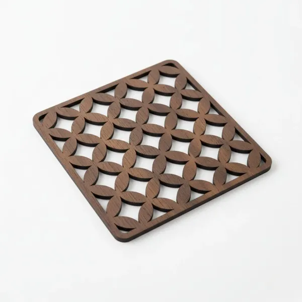 Flower_Of_Life_Pattern_Wood_Coaster_Set_4_Pc_Square_Laser_Cut_Non_Slip_Coasters_For_Coffee_Table
