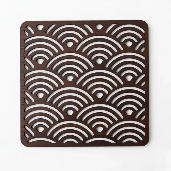 Premium_4_Inch_Laser_Cut_Wooden_Coaster_Set_Set_Of_4_Modern_Wave_Pattern_Elegant_Table_Protection_For_Home_Office