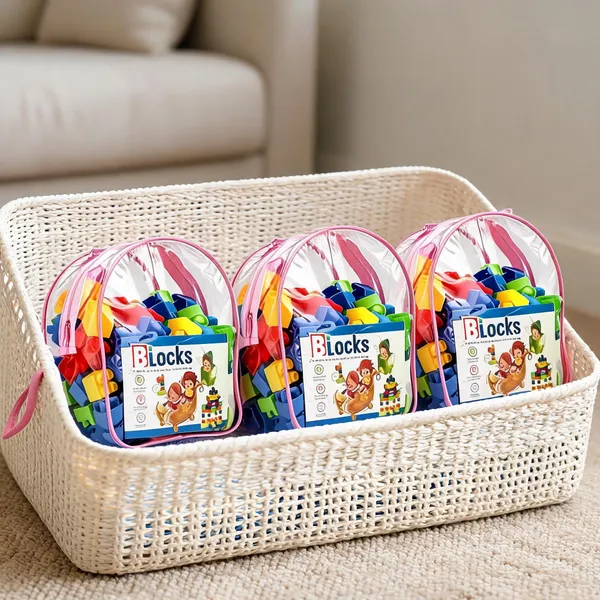 Playcraft_Multicolor_100_Piece_Interlocking_Building_Blocks_Set_With_Bag_Pack_Of_3