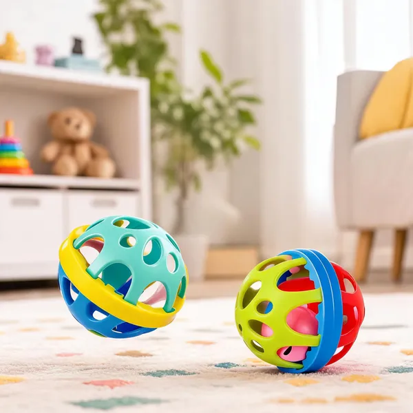 Playcraft_Multicolor_Plastic_Rattle_Ball_Toy_For_Babies_Pack_Of_4