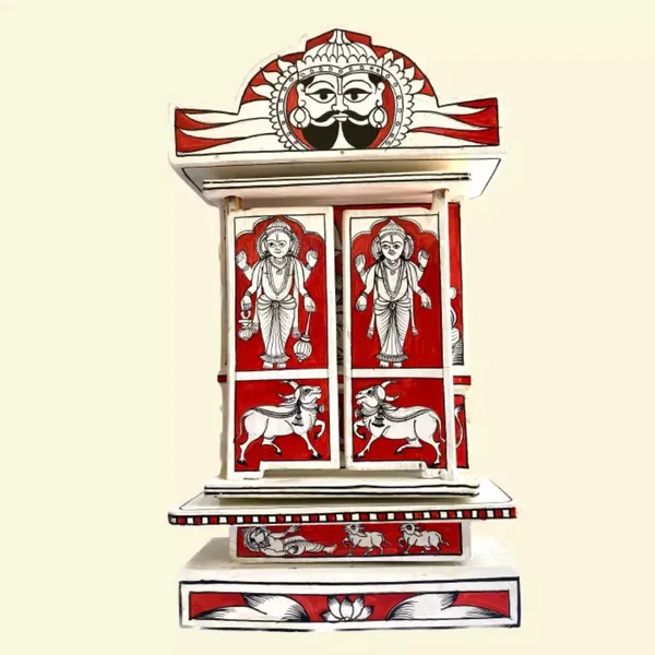 Rajasthani_Kaavad_Art_Large_Red_Color