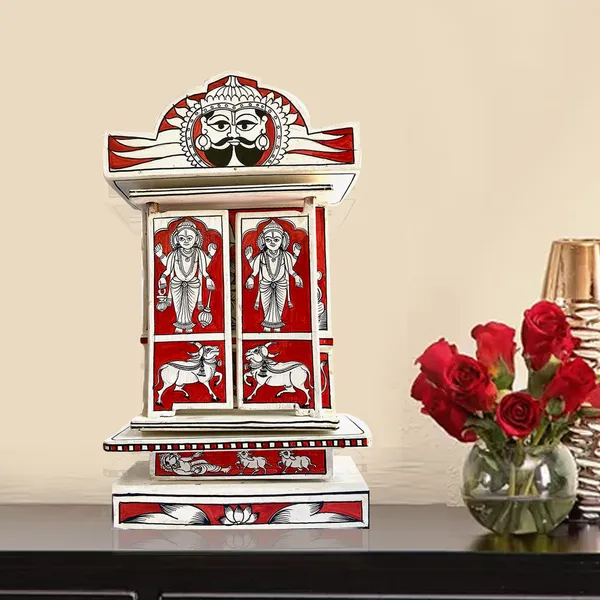 Rajasthani_Kaavad_Art_Large_Red_Color