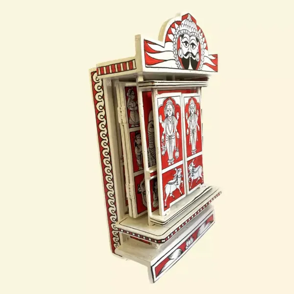 Rajasthani_Kaavad_Art_Large_Red_Color