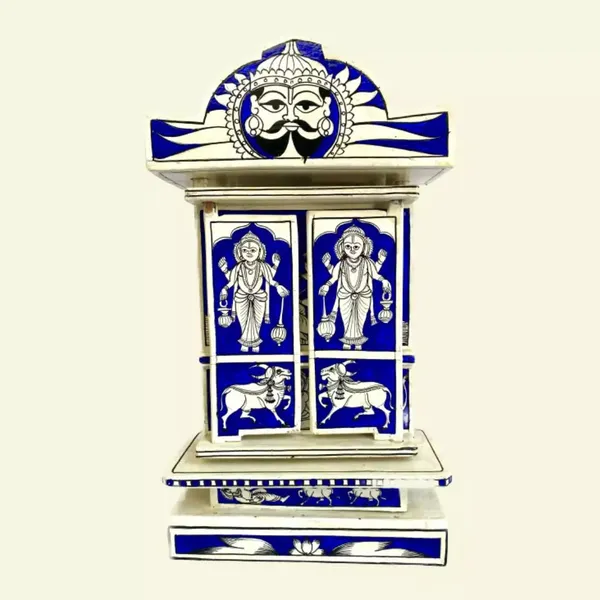 Rajasthani_Kaavad_Art_Large_Blue_Color