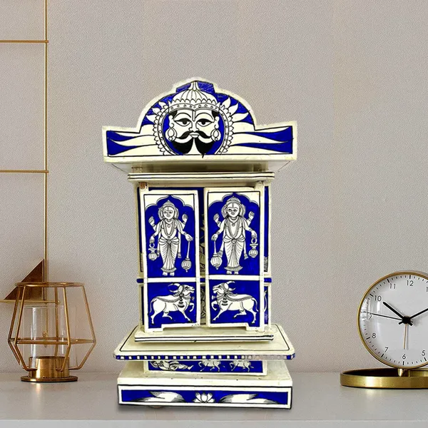 Rajasthani_Kaavad_Art_Large_Blue_Color