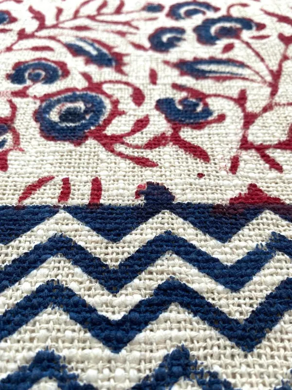 Hand_Blockprinted_Cotton_Sofa_Throws_Floral_Pattern