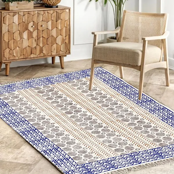 Hand_Blockprinted_Cotton_Rug_Multicolor
