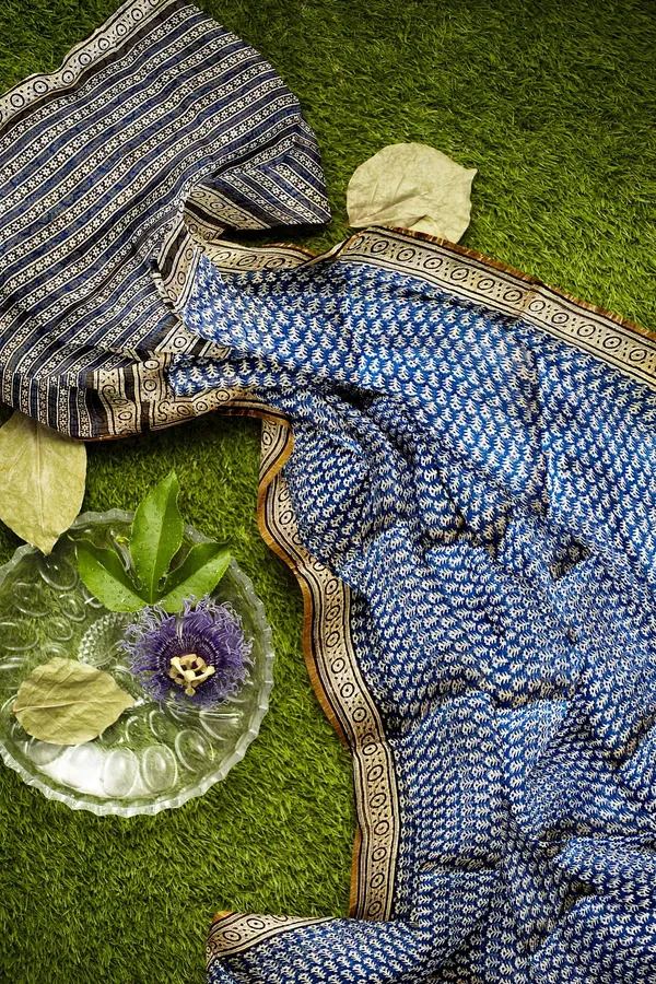 Hand_Block_Printed_Kota_Doriya_Saree_Indigo