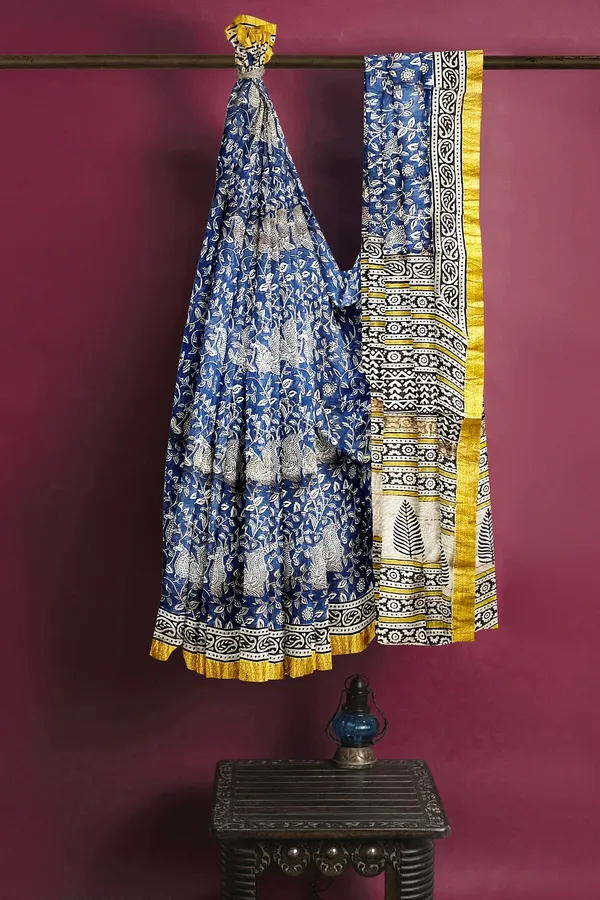 Hand_Blockprinted_Maheshwari_Saree