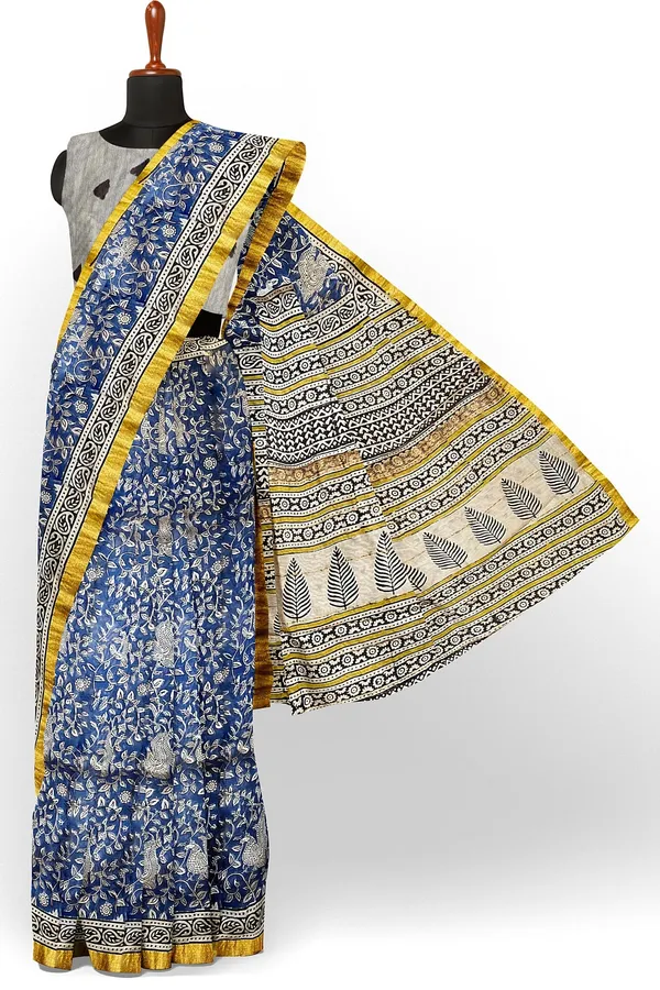 Hand_Blockprinted_Maheshwari_Saree