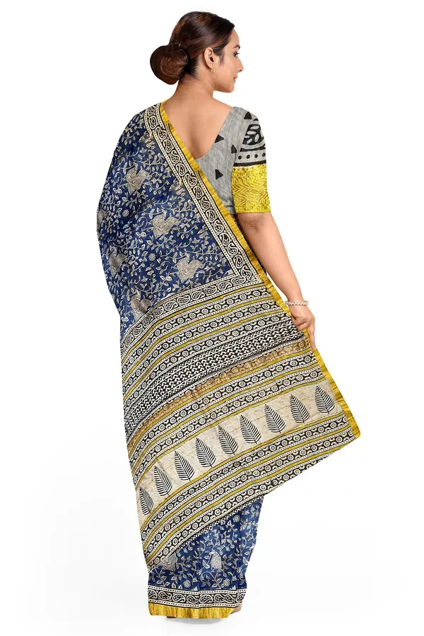 Hand_Blockprinted_Maheshwari_Saree