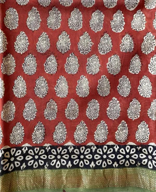 Hand_Blockprinted_Maheshwari_Saree