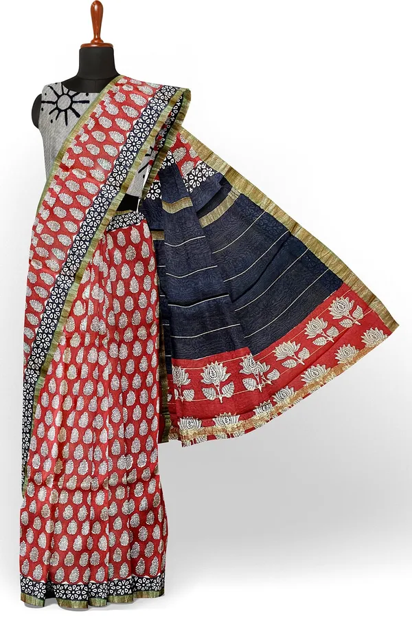 Hand_Blockprinted_Maheshwari_Saree