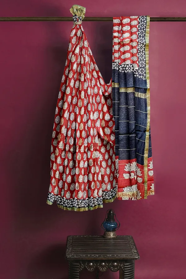 Hand_Blockprinted_Maheshwari_Saree