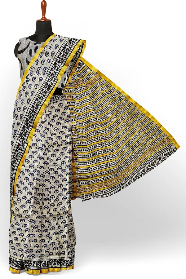 Hand_Blockprinted_Maheshwari_Saree