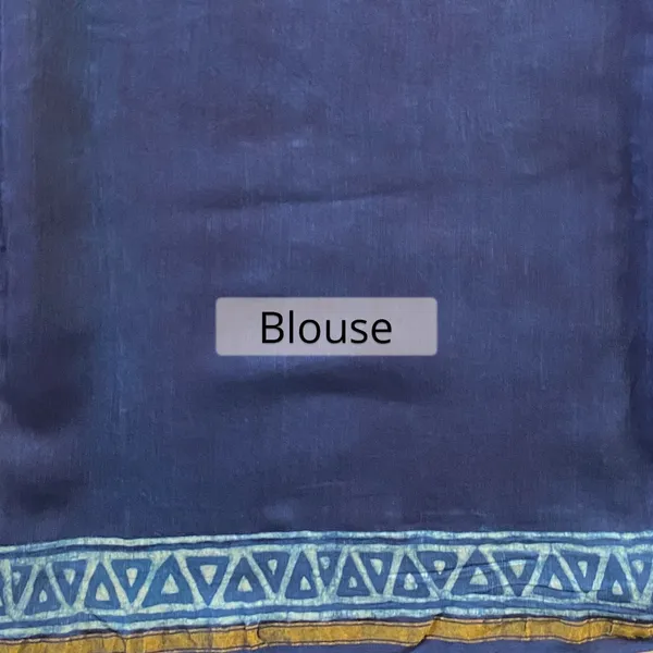 Hand_Blockprinted_Chanderi_Silk_Saree_Indigo
