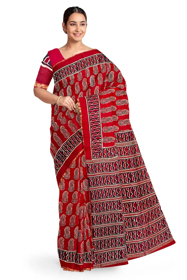 Hand_Blockprinted_Chanderi_Silk_Saree