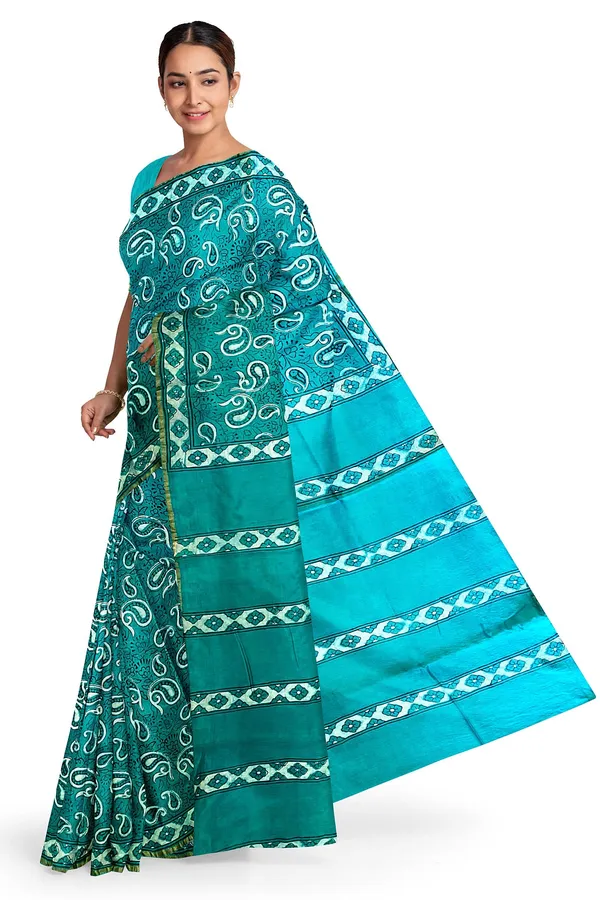 Hand_Blockprinted_Chanderi_Silk_Saree
