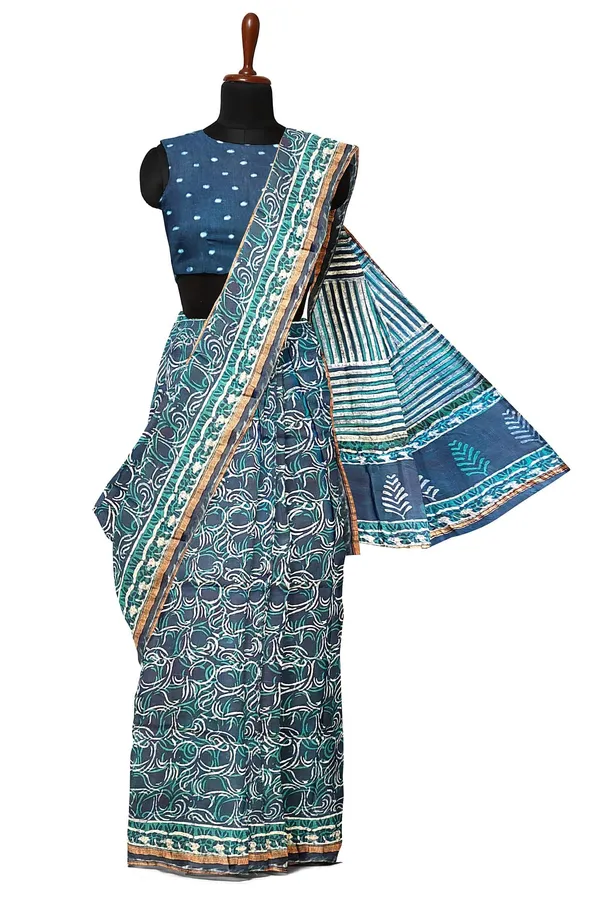 Hand_Blockprinted_Modal_Chanderi_Silk_Saree