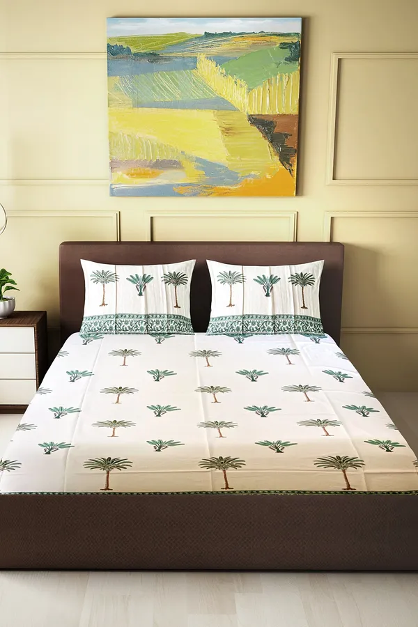 Hand_Blockprinted_Cotton_Double_Bedsheet_With_Pillow_Covers