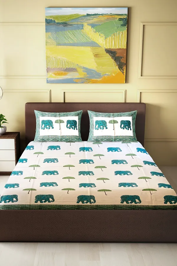 Hand_Blockprinted_Cotton_Double_Bedsheet_With_Pillow_Covers