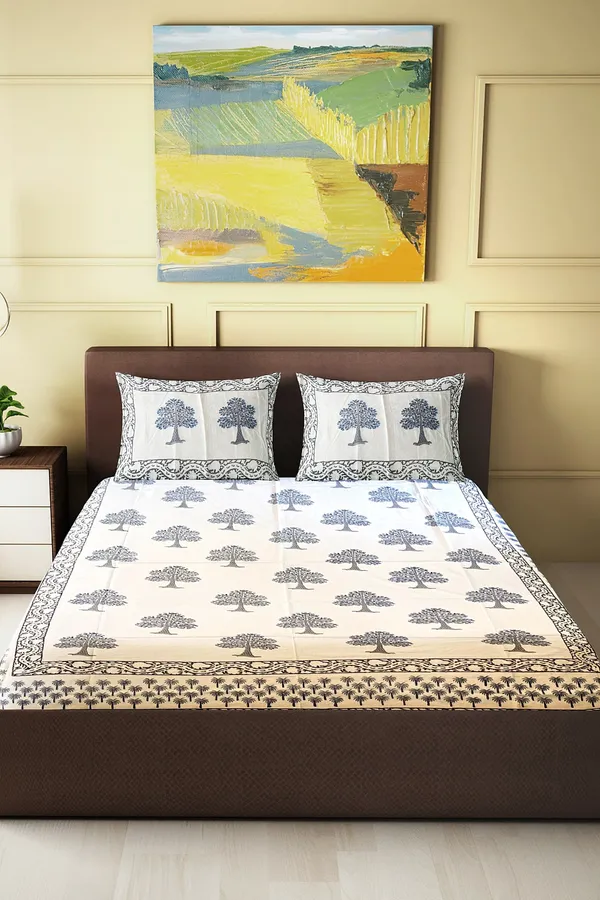 Hand_Blockprinted_Cotton_Double_Bedsheet_With_Pillow_Covers