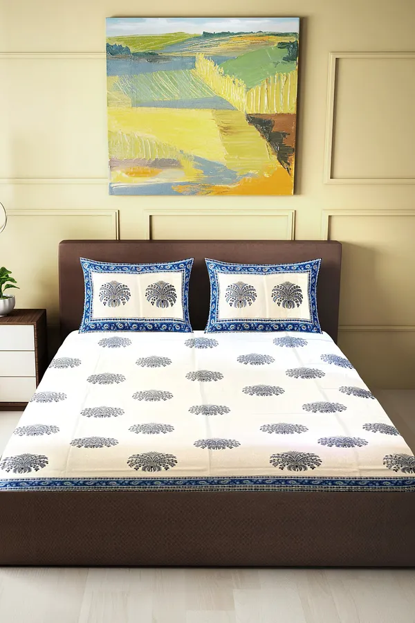 Hand_Blockprinted_Cotton_Double_Bedsheet_With_Pillow_Covers