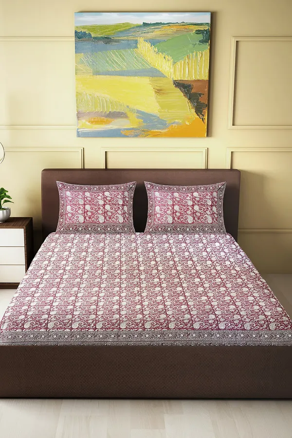 Hand_Blockprinted_Cotton_Double_Bedsheet_With_Pillow_Covers