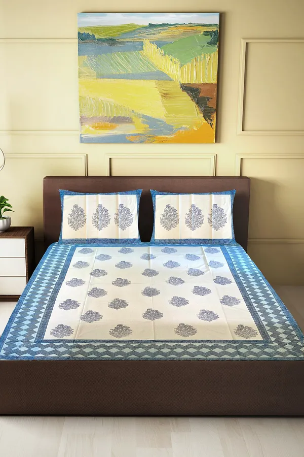 Hand_Blockprinted_Cotton_Double_Bedsheet_With_Pillow_Covers