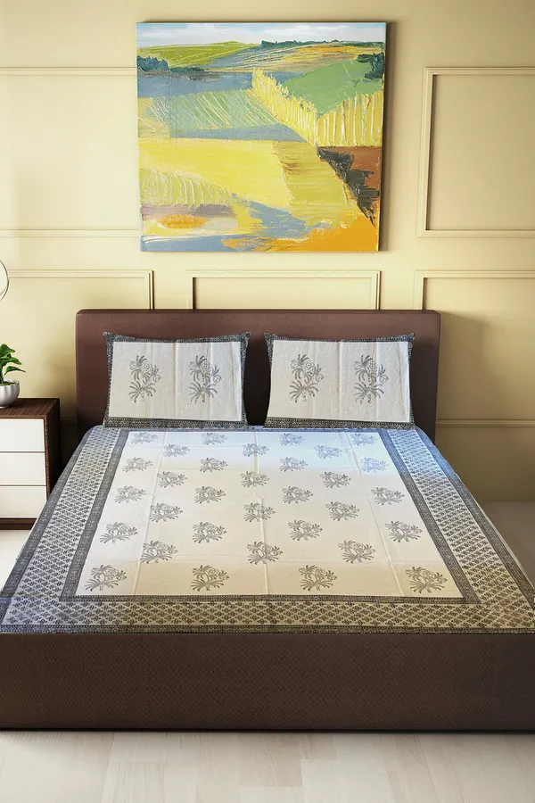 Hand_Blockprinted_Cotton_Double_Bedsheet_With_Pillow_Covers
