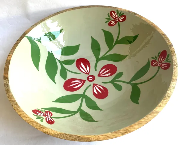 Handpainted_Mango_Wood_Salad_Bowl