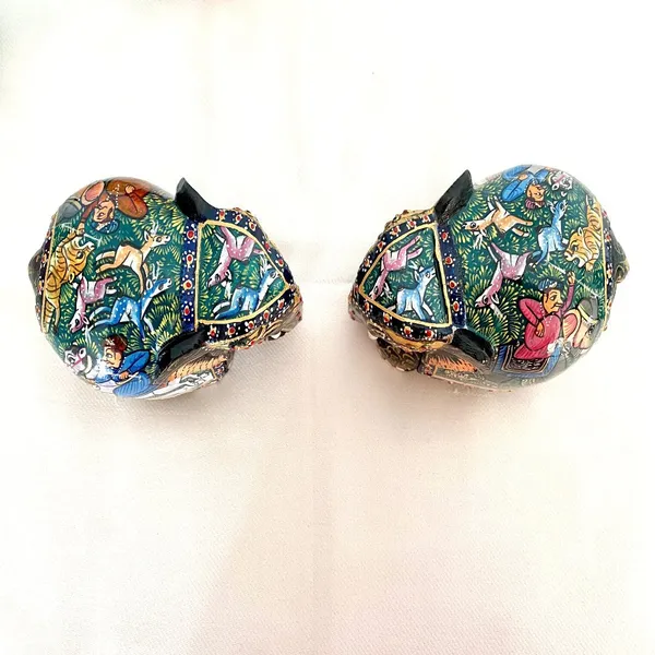Handpainted_Wooden_Elephants_Set_Of_2