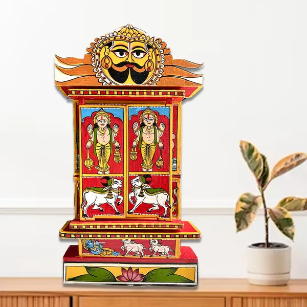 Rajasthani_Kaavad_Art_Large_Orange_Multicolor