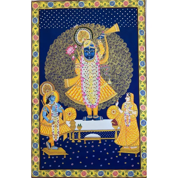 Rajasthani_Pichwai_Painting_Shrinathji_Nathdwara_Large_2x3_Feet