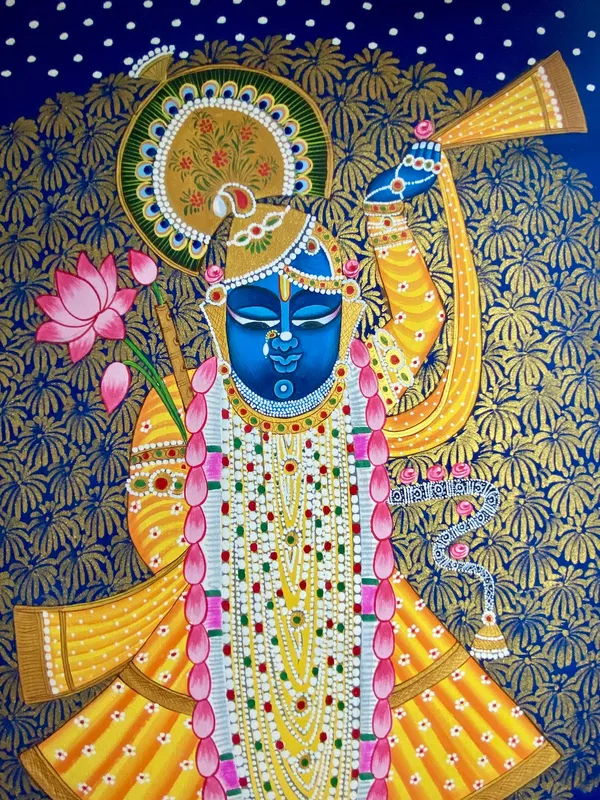 Rajasthani_Pichwai_Painting_Shrinathji_Nathdwara_Large_2x3_Feet