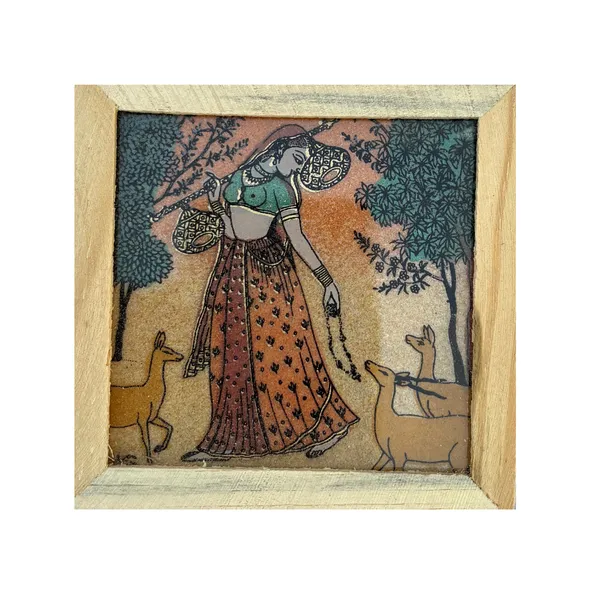 Wooden_Sand_Painting_Tea_Coaster_Set_Of_6