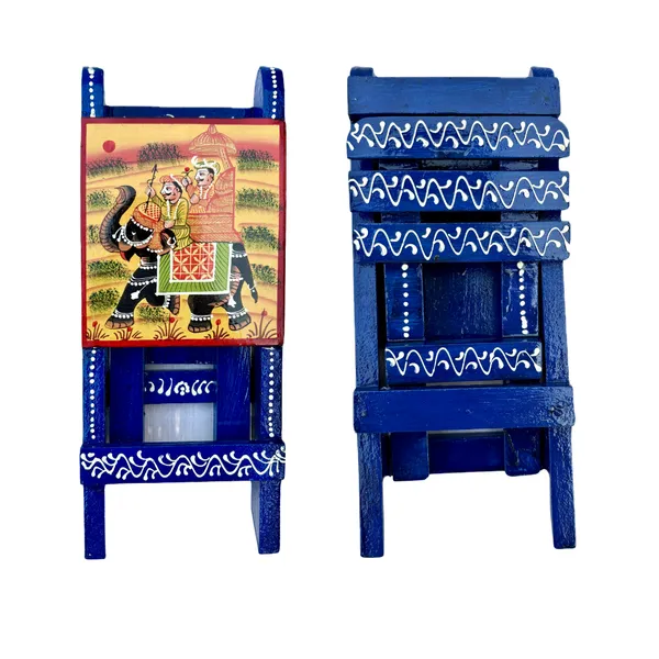 Wooden_Hand_Painted_Mobile_Chair_Stand_Blue