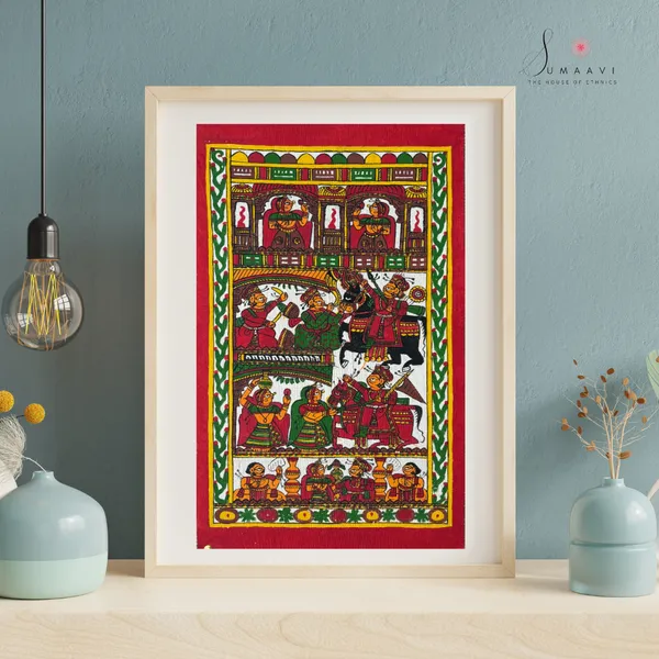 Phad_Painting_From_Rajasthan_Handpainted_Natural_Colors_20_X_12_Inch
