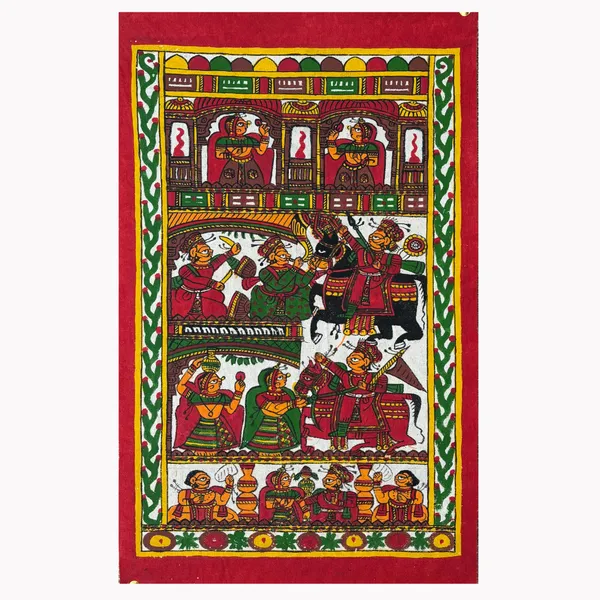 Phad_Painting_From_Rajasthan_Handpainted_Natural_Colors_20_X_12_Inch