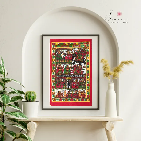Phad_Painting_From_Rajasthan_Handpainted_Natural_Colors_20_X_12_Inch
