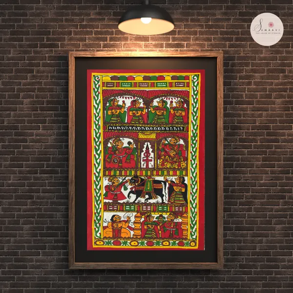 Phad_Painting_From_Rajasthan_Handpainted_Natural_Colors_20_X_12_Inch