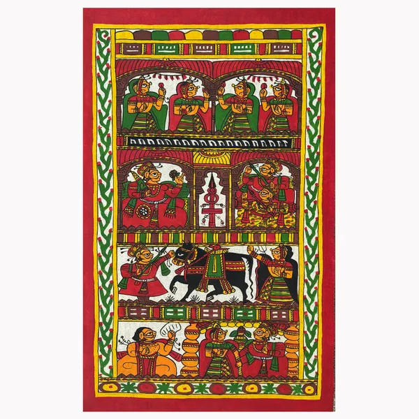 Phad_Painting_From_Rajasthan_Handpainted_Natural_Colors_20_X_12_Inch