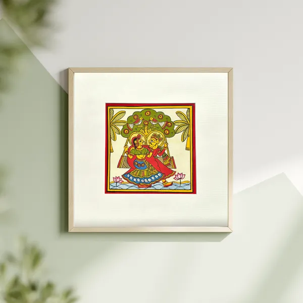 Phad_Painting_From_Rajasthan_Handpainted_Natural_Colors_Multicolour_5_5_X_5_5_Inch
